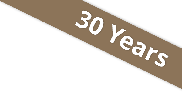 Dental practice Dr. Thom - 30 years banner