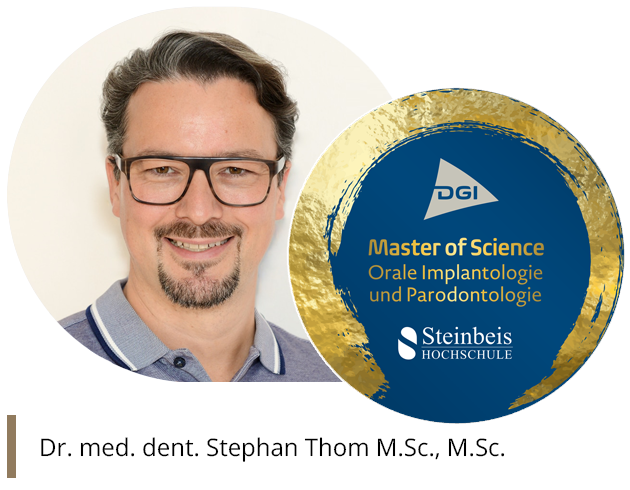 Dr. med. dent. Stephan Thom M.Sc., M.Sc.