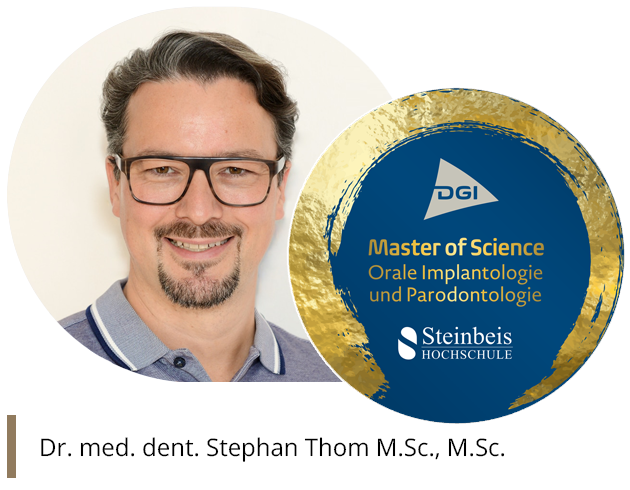Dr. med. dent. Stephan Thom M.Sc., M.Sc. Dr. med. dent. Stephan Thom M.Sc., M.Sc.
