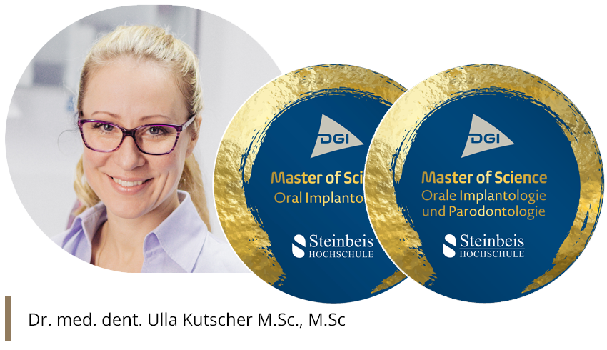 Dr. med. dent. Ulla Kutscher, M.Sc., M.Sc. Dr. med. dent. Ulla Kutscher, M.Sc., M.Sc.