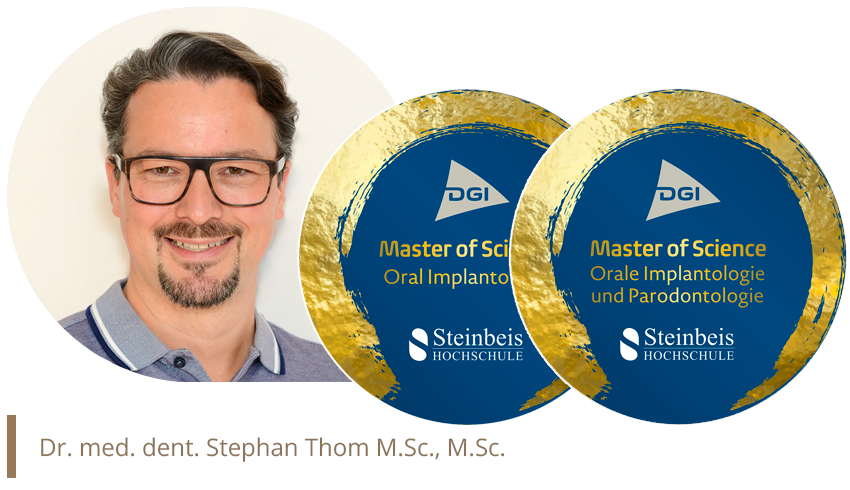 Dr. med. dent. Stephan Thom M.Sc., M. Sc.